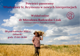 Powieści-panoramy Władysława St. Reymonta w nowych interpretacjach - wykład online