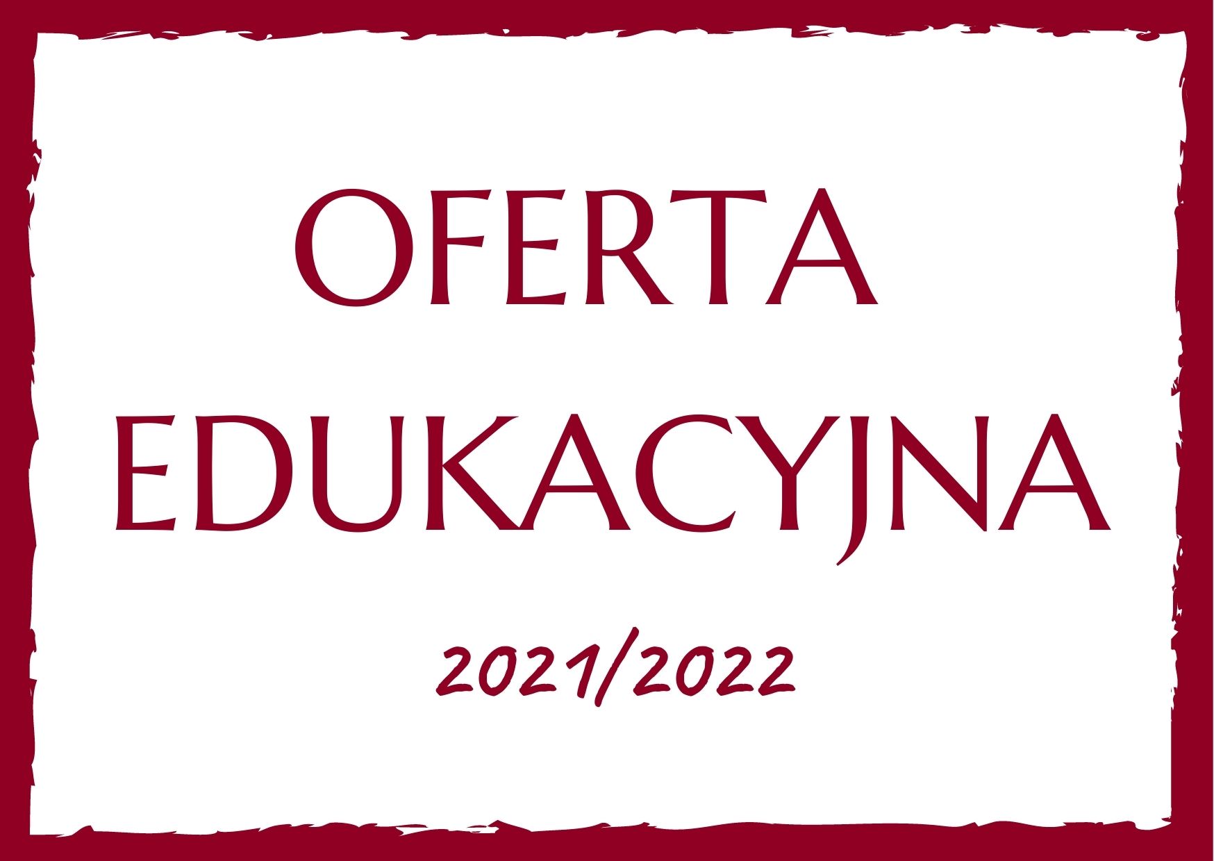 Grafika ozdobna: oferta edukacyjna 2021/2022.