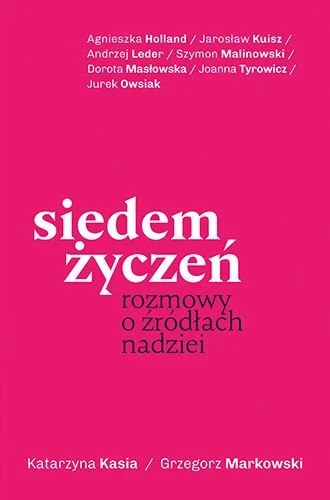 Na okładce: Tytuł na różowym tle