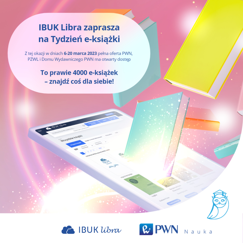 Informacja na temat akcji: Tydzień e-ksiązki z IBUK Libra