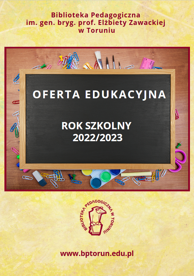 Prezentacja zawierająca informacje o ofercie edukacyjnej Biblioteki.