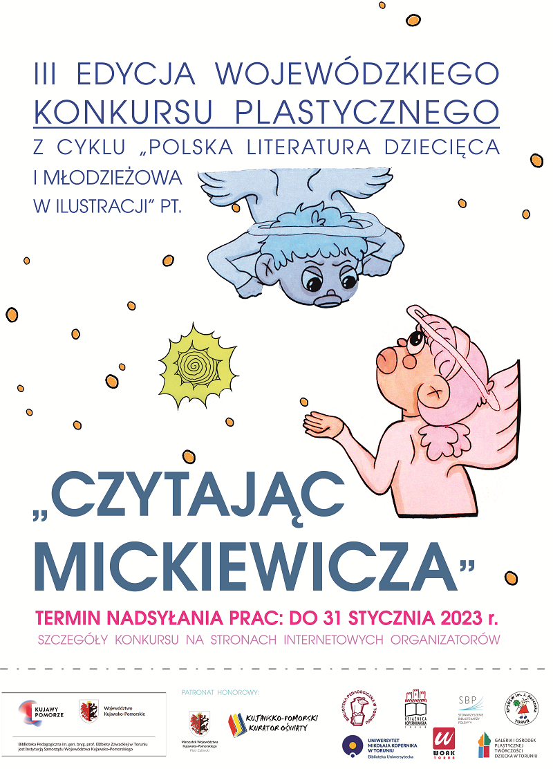 Plakat III Edycji Wojewódzkiego Konkursu Plastycznego z cyklu