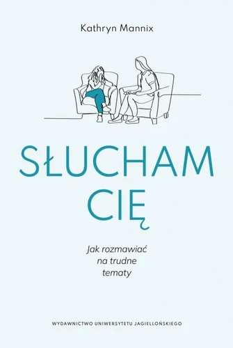 Na okładce: Rysunek wdóch osób siedzących na fotelach